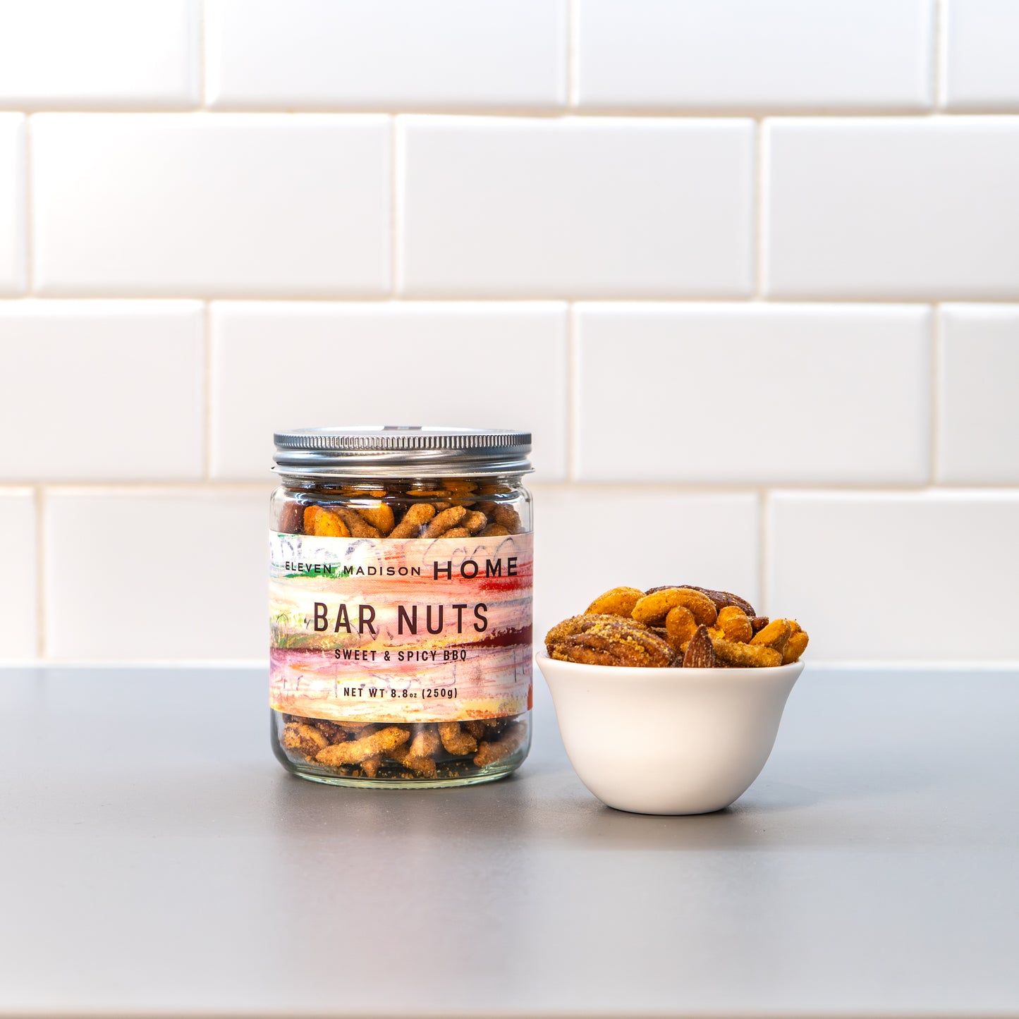 Sweet & Spicy BBQ Nut Mix