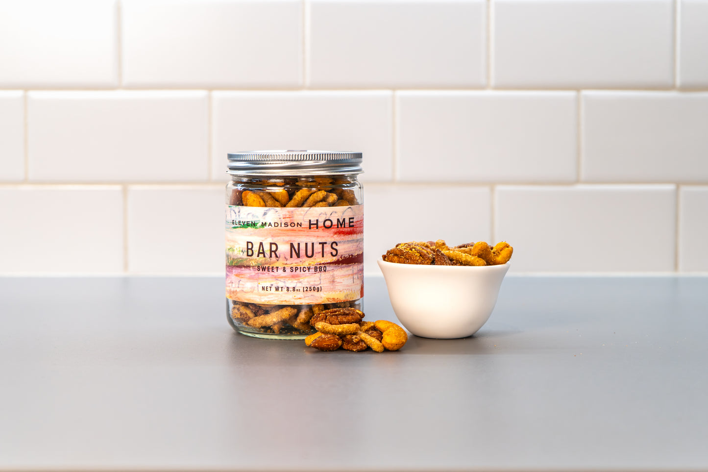 Sweet & Spicy BBQ Nut Mix