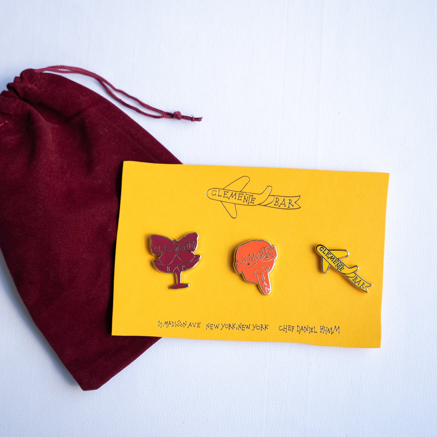 Clemente Bar Tote & Pin Set