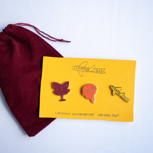 Clemente Bar Three Pin Set
