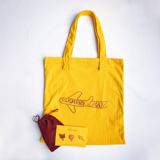 Clemente Bar Tote & Pin Set
