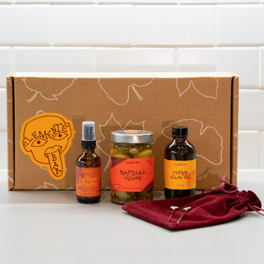 Clemente Bar Martini Gift Box